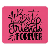 Best Friends Forever Mouse Pad, Cute Friends Gift, Pink Mousepad, Friendship Gift, Desktop Decor, Gift for Bestie, Office Accessories - Tawshia